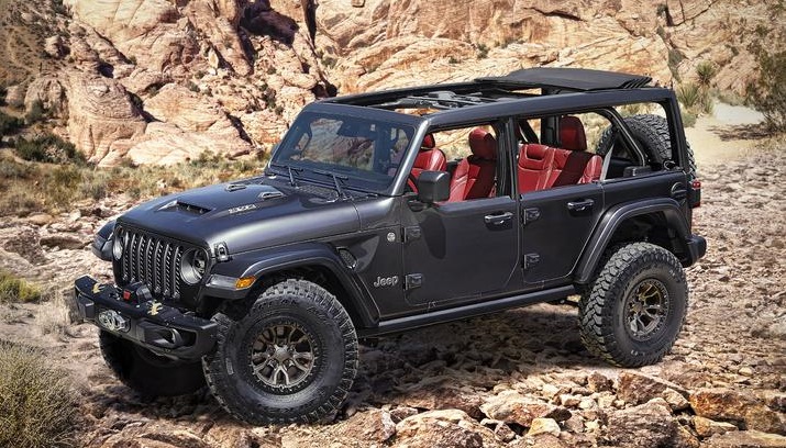 Jeep® Introduces New 6.4-liter V-8 Wrangler Rubicon 392 Concept