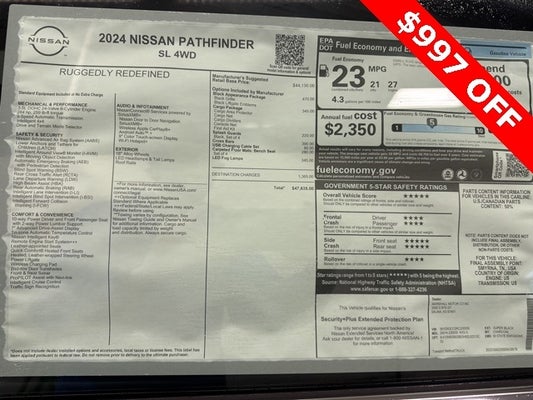 2024 Nissan Pathfinder SL in Salina, KS - Marshall Automotive Group