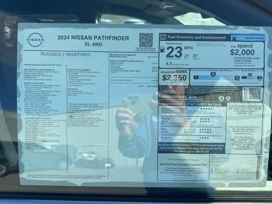 2024 Nissan Pathfinder SL in Salina, KS - Marshall Automotive Group