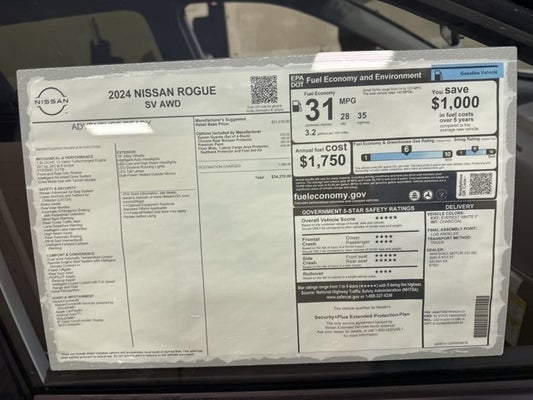 2024 Nissan Rogue SV in Salina, KS - Marshall Automotive Group