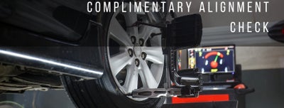 Complimentary Wheel Alignment Check
