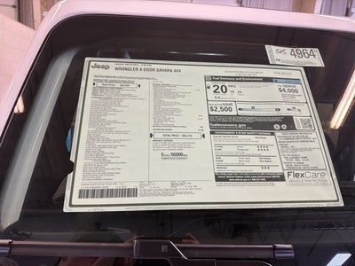 2026 Jeep Wrangler WRANGLER 4-DOOR SAHARA