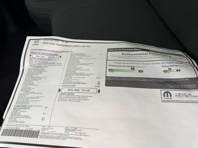 2026 RAM 2500 RAM 2500 TRADESMAN CREW CAB 4X4 6'4' BOX