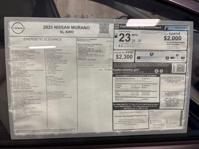 2025 Nissan Murano SL