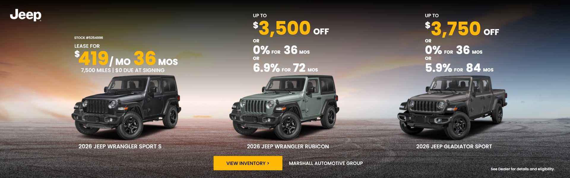 Jeep Multi Offer